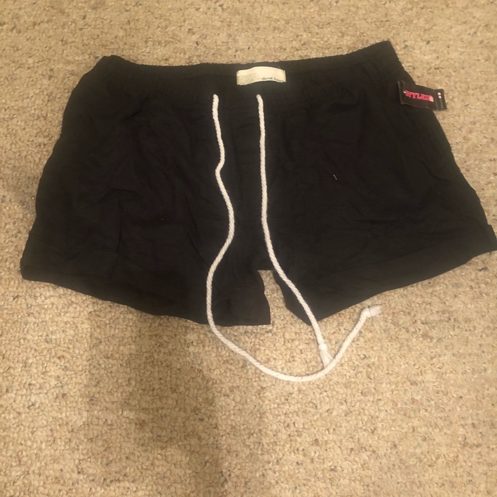 Black shorts